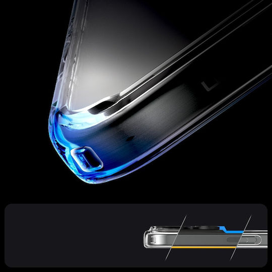 Spigen Crystal Hybrid Back Cover Σιλικόνης Λευκό (iPhone 16 Pro)