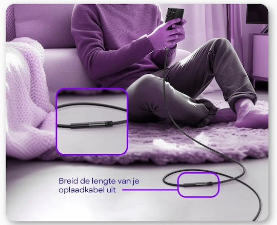 Buddi USB 2.0 Kabel USB-A-Stecker - USB-A-Stecker / USB-A-Buchse / USB-B-Stecker Schwarz 4.5m