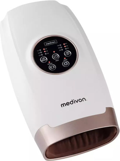 Medivon Ръчен масажор 2500mAh 6 програми 6 нива Таймер USB Бял