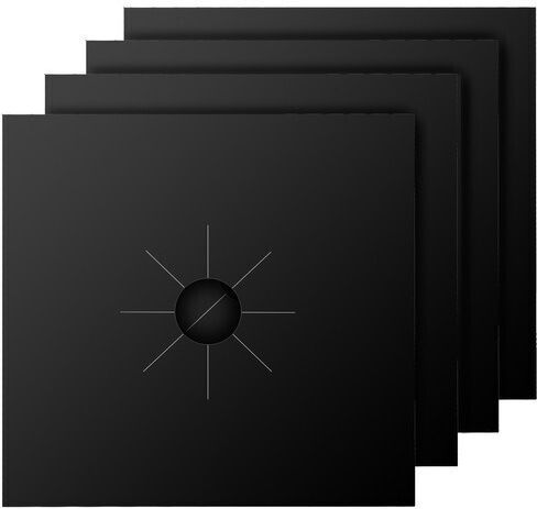 Set 4 foi de protecție Zola din teflon, detașabile și ușor de spălat pentru aragaz