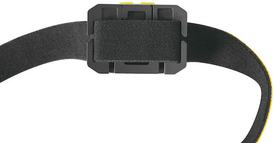 Pcwork Rechargeable Headlamp LED IPX4 with Maximum Brightness 200lm 10pcs Yellow