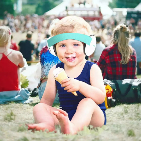 Alecto Baby Детски Слушалки в Бял Цвят 2 Бройки