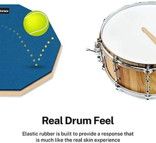 Donner Ec-1195 8'' Practice Pad Επιφάνεια Εξάσκησης