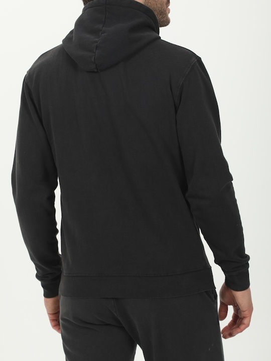 Sweatshirt with Hood Black