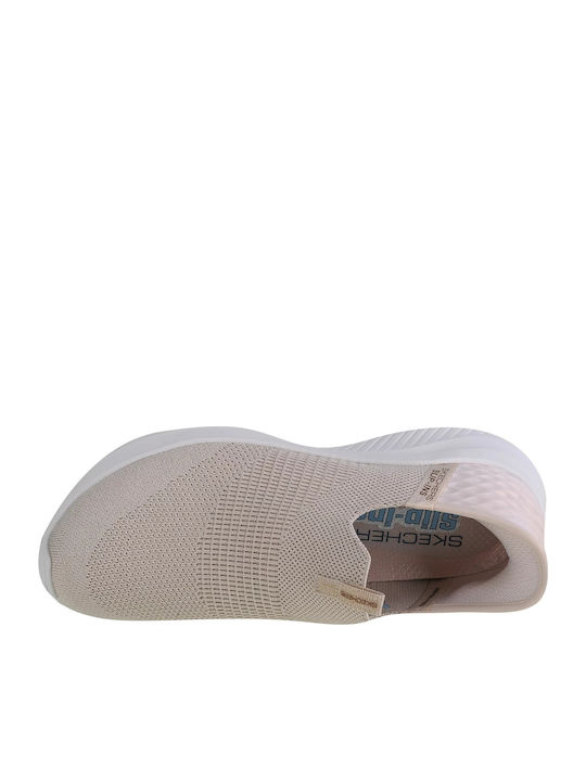 Ultra Flex Women's Slip-Ons Beige