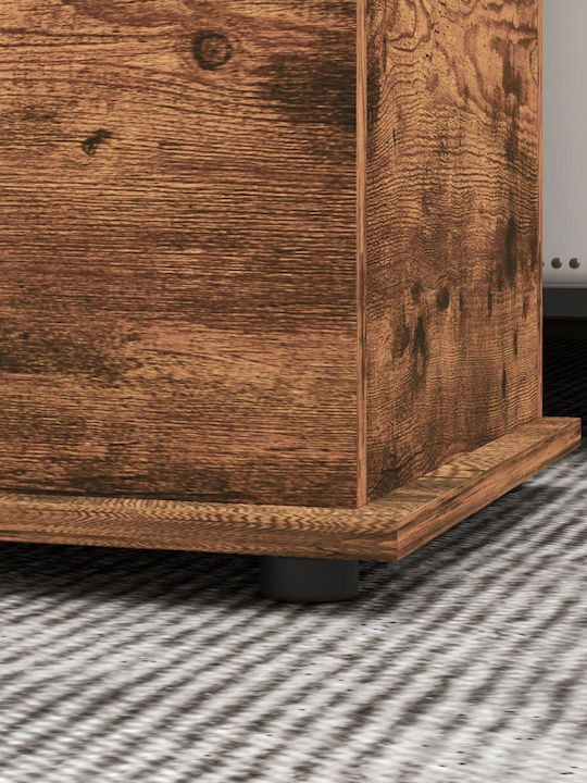 HomCom Декоративна куфар Дърво Кафяв 100x40x40бр
