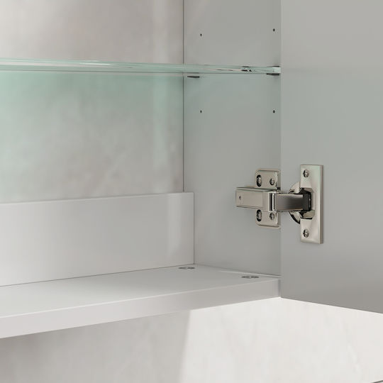 HomCom Ντουλάπι Μπάνιου 40x15x55cm Λευκό