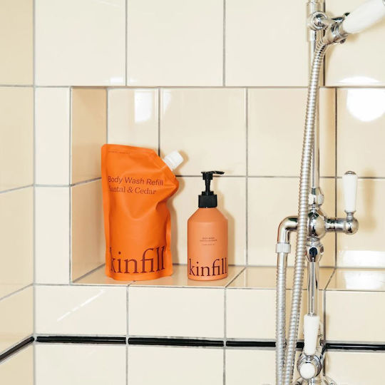 Shower Gel Refill Kinfill Sandalwood Cedar 500 Ml