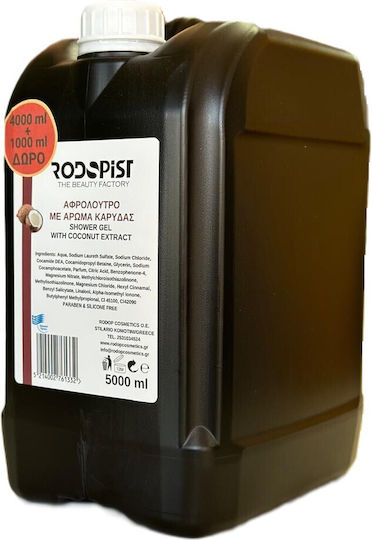 Rodopist Duschgel Kokosnussduft 5000 ml