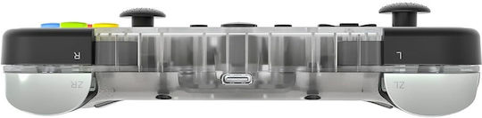 CRKD NEO S Ασύρματο Gamepad για PC / Switch Διάφανο