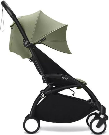 Stokke YOYO³ Baby Stroller Suitable from 6+ Months Frame Colour White / pack Taupe 6.2kg