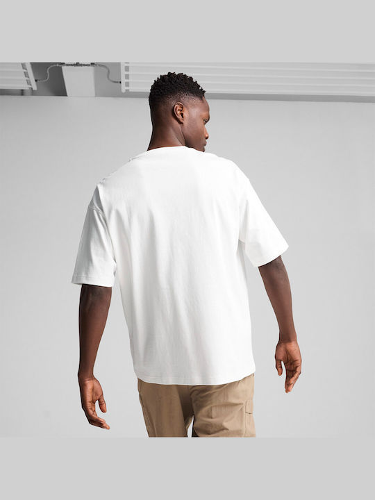 PUMA Essentials Kurzarm T-Shirt Weiß