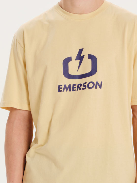 T-shirt Κίτρινο