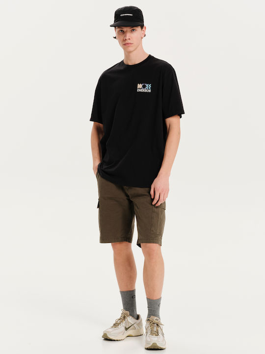 T-shirt Μαύρο