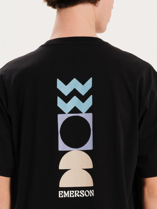 T-shirt Μαύρο