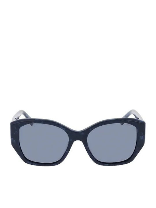 Invu Women's Sunglasses with Blue Plastic Frame and Blue Lens IP22506B