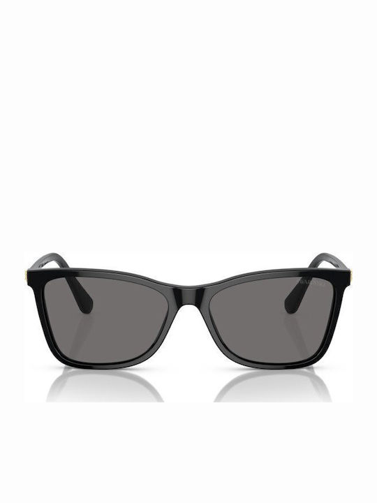 Swarovski Feminini Ochelari de soare cu Negru Cadru și Negru Lentilă SK6004 100181