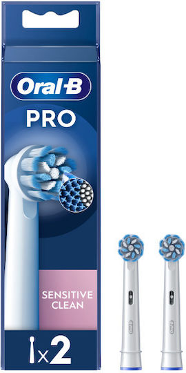 Oral-B Sensitive Clean Replacement Heads for 2 pcs