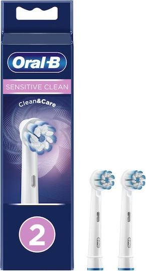 Oral-B Sensitive Clean Replacement Heads for 2 pcs
