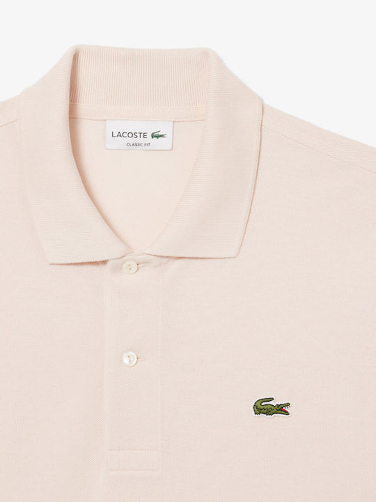 Lacoste Polo Blouse Pale Pink