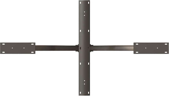 vidaXL Metallic Furniture Leg Suitable for Table / Coffee Table / Office 120x68x72cm Natural