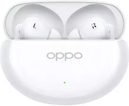 Oppo Enco Air4 In-ear Bluetooth Handsfree Ακουστικά με Αντοχή στον Ιδρώτα και Θήκη Φόρτισης Silky White
