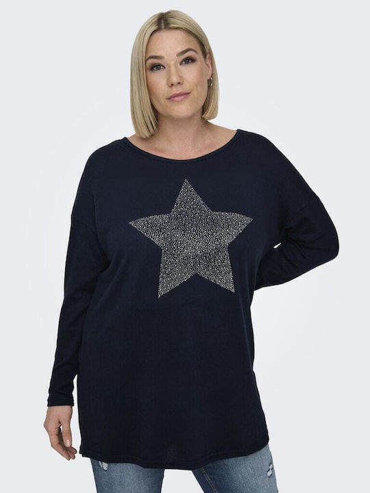Women's Blouse Long Sleeve Blue