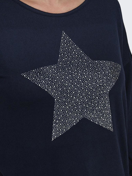 Women's Blouse Long Sleeve Blue