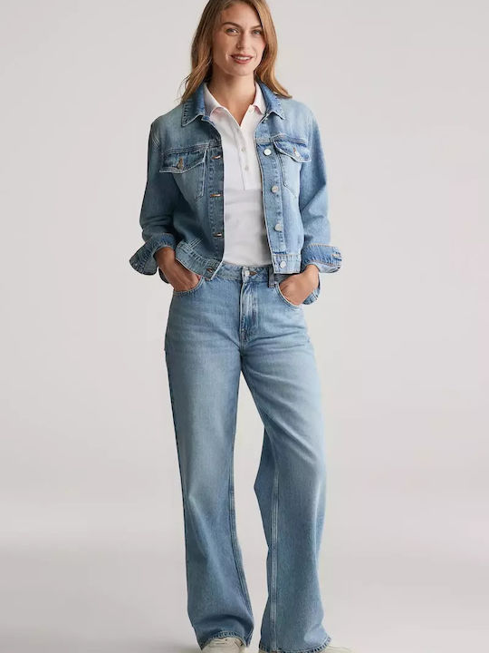 Bluza Damă Polo Fără Mâneci Albă