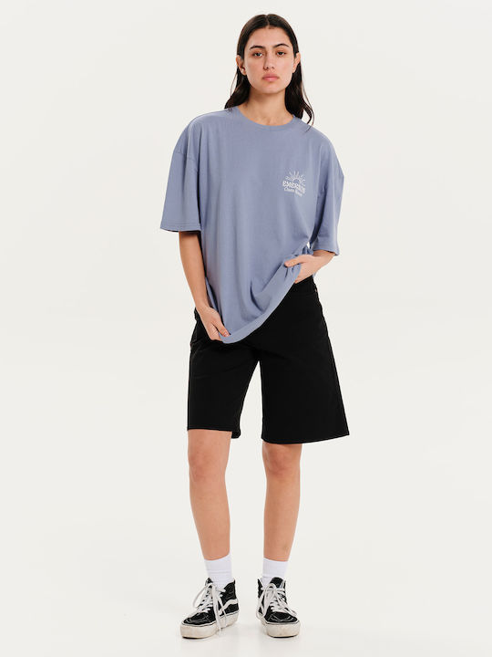 Oasis Resort Γυναικείο Oversized T-shirt Λιλά