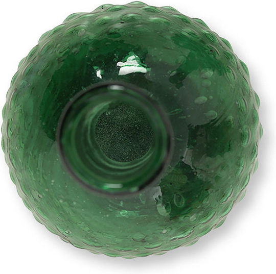 Set/3 Vaze Mici din Sticlă Verde Pip Studio 8cm X 13cm 7cm X 13cm 7cm X 16cm