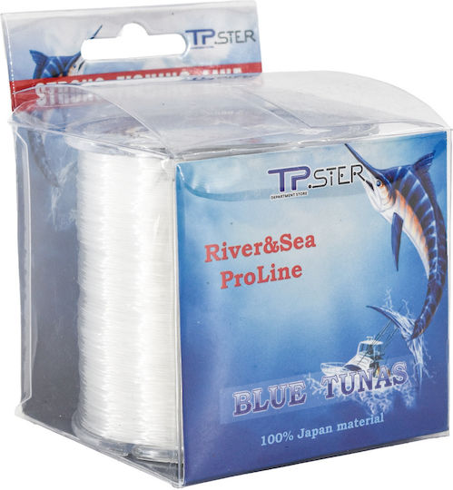 Tpster Πετονιες Ψαρεματος Ναυλον Διαφανο 0.45mm Max16.4kg 615m 32786