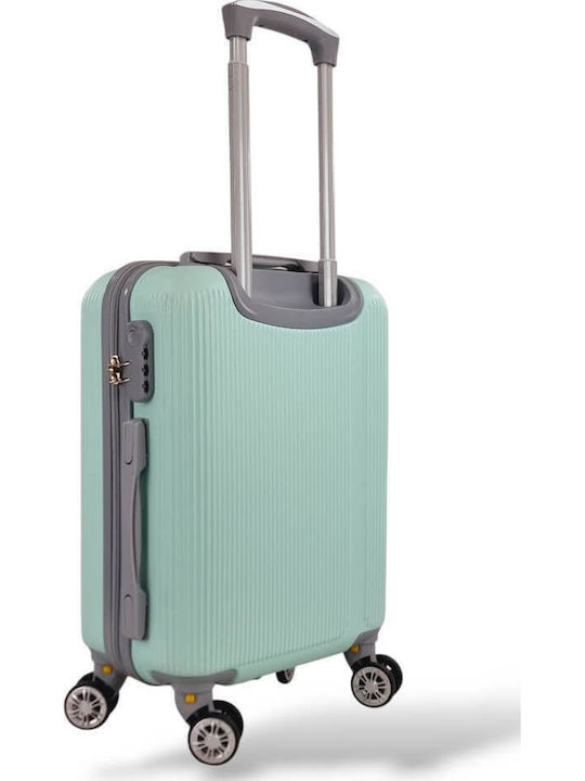 Playbags Cabin Travel Suitcase Hard Bay Leaf Mint with 4 Wheels Height 52cm ps1867-18