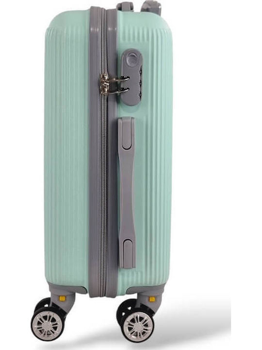Playbags Cabin Travel Suitcase Hard Bay Leaf Mint with 4 Wheels Height 52cm ps1867-18