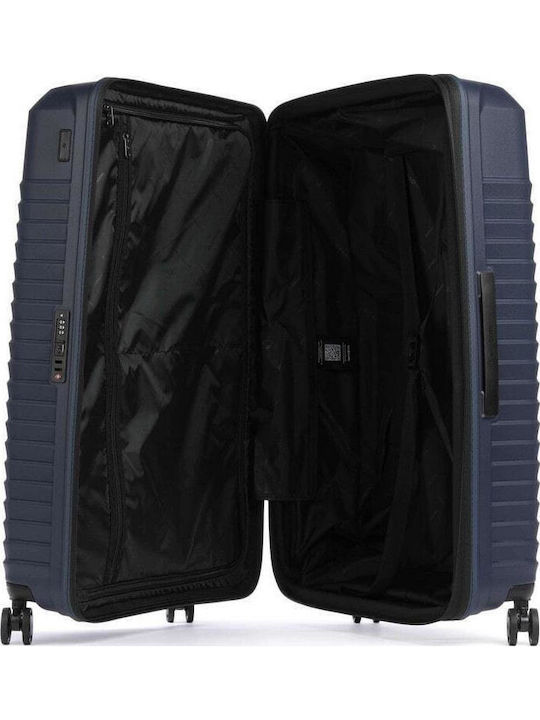 Samsonite Spinner Mare Valiză De Călătorie Tough Albastră Cu 4 Roți Înălțime 81 Cm