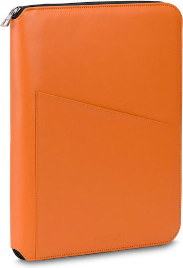Campo Marzio Ralph Konferenzmappe A4 Reißverschluss Orange