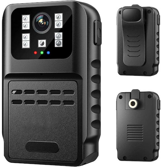 HD 1080p Body Camera Night Vision Loop Recording Police Recorder Daily Activities Cycling Couriers