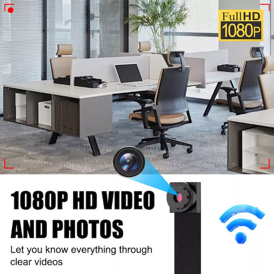 Hidden Nature Spy Camera Wifi Full Hd Motion Sensor App Notifications 2500mah Battery 4h Battery Life