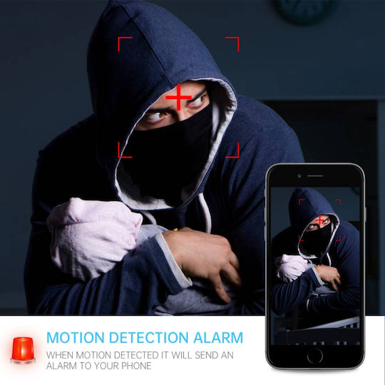 4k Hidden Spy Ip Camera In Desk Clock Wi-fi Motion Detection Night Vision App Control 4h Battery Life