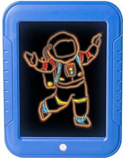 Deluxe Magic Pad Drawing Tablet 8 Light Effects Fluorescent Markers 30 Included Drawings
