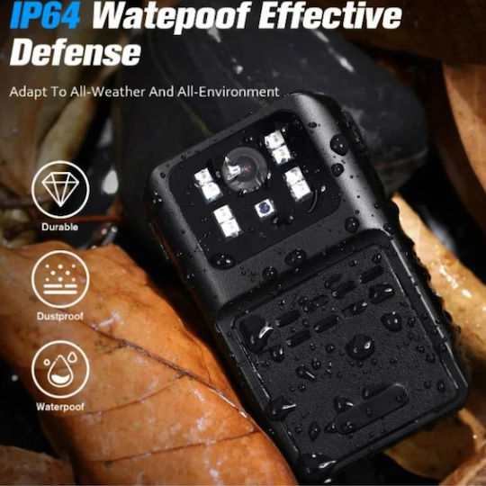 HD 1080p Body Camera Night Vision Loop Recording Police Recorder Daily Activities Cycling Couriers