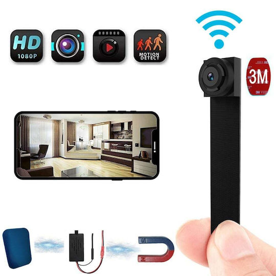 Hidden Nature Spy Camera Wifi Full Hd Motion Sensor App Notifications 2500mah Battery 4h Battery Life