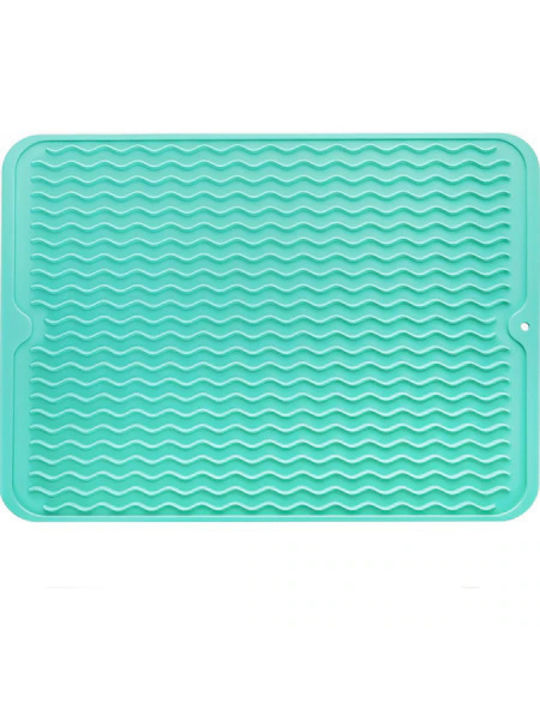 Silicone Dish Drying Surface Green 40x30cm