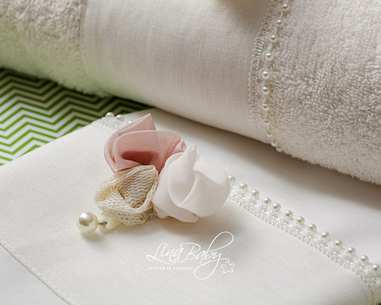 Lina Baby Christening Oilcloths White