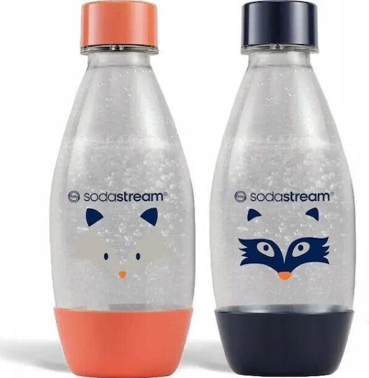 Sodastream Fuse Little Heroes Παιδικό Παγούρι Πορτοκαλί 500ml