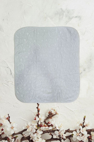 Recos Blanket Nursery Swaddling Blankets Velvet White 100x120cm