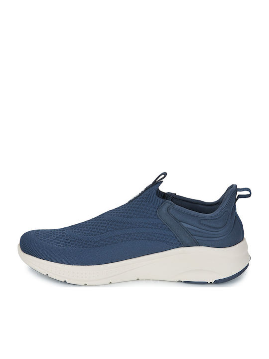 Herren Slip-Ons Blau