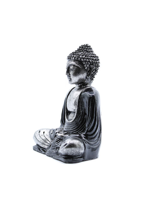 Skulptur Buddha Meditationspose handbemalt 15 cm