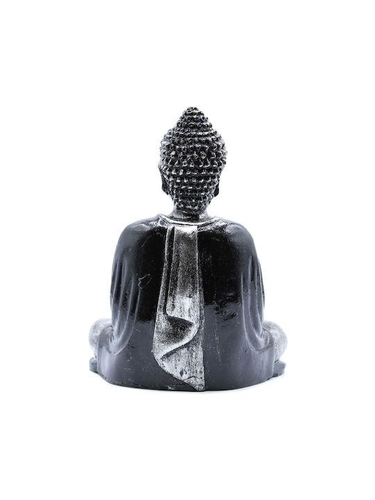 Skulptur Buddha Meditationspose handbemalt 15 cm