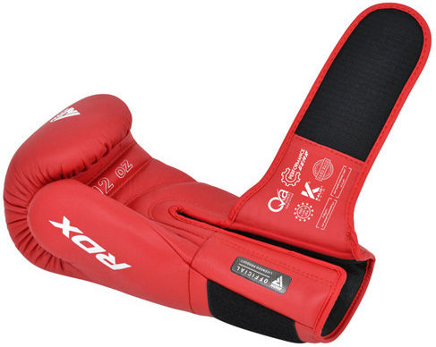 RDX Boxing Gloves made of Synthetic Leather for Match Red